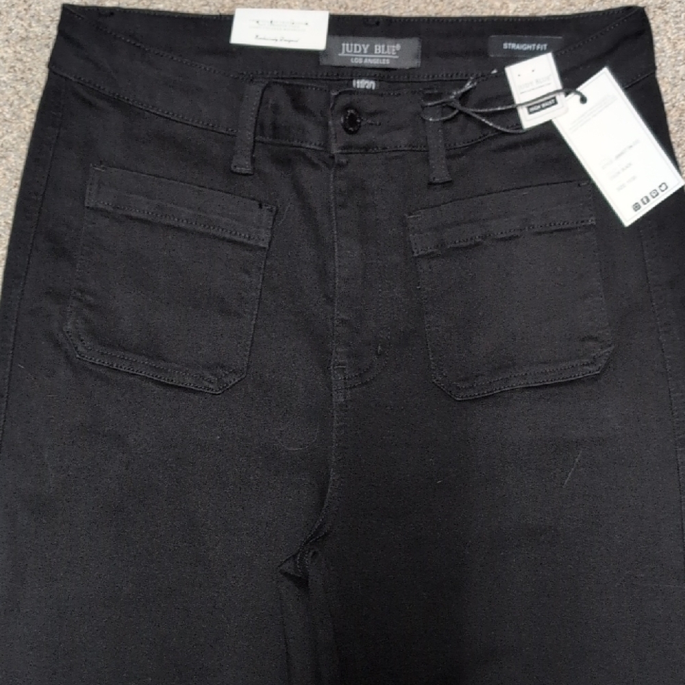 Judy Blue Midnight Black Denim Pants